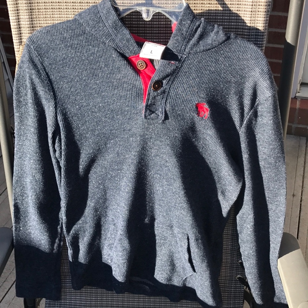 Boys Long Sleeve Shirt with Hood